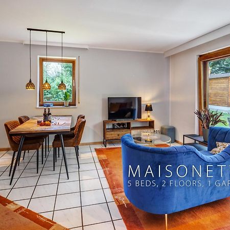 Moderne Maisonette Mit Garten Унтершлайсхайм Экстерьер фото